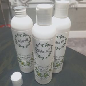 3 pack Nature-all leave in Avacado Conditioner